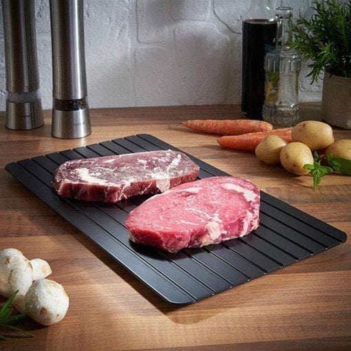 Meijuner Fast Defrosting Tray Thaw Frozen Food Meat Fruit Quick Defrosting Plate Board Defrost Kitchen Gadget Tool