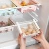 Kitchen Adjustable Stretchable Refrigerator Organizer Drawer Basket Fridge Pull-out Drawers Spacer Layer Storage Rack