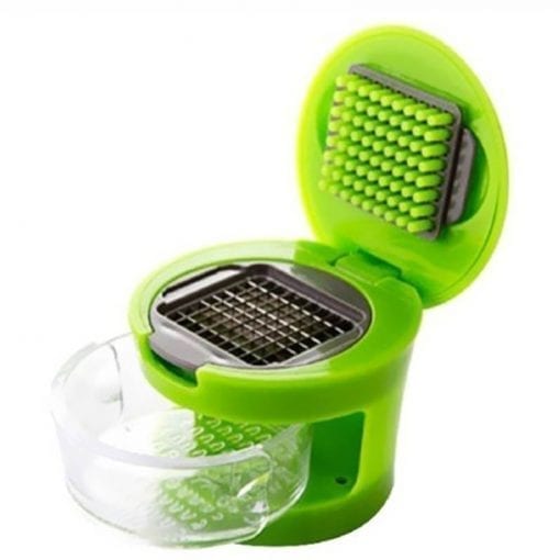 Kitchen Pressing Vegetable Onion Garlic Food Slicer Chopper Cutter Peeler Dicer