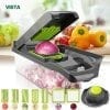 vegetable cutter multifunctional Mandoline Slicer Fruit Potato Peeler Carrot Grater Kitchen accessories basket vegetable slicer