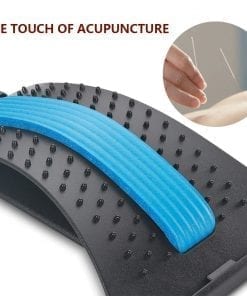 Back Massager Stretcher Equipment Massage Tools Massageador Magic Stretch Fitness Lumbar Support Relaxation Spine Pain Relief