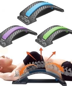 Back Massager Stretcher Equipment Massage Tools Massageador Magic Stretch Fitness Lumbar Support Relaxation Spine Pain Relief